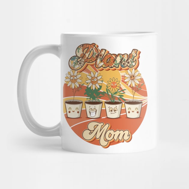 Mother day  plant mom mama lover groovy quote You Grow Girl by HomeCoquette